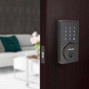ELECTRONIC DEADBOLT - Smart Lock - Wi-Fi Door Home Security - New - SEE NOTES